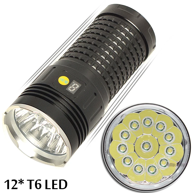 Ультра-яркий светодиодный фонарик с зарядкой от USB технология черного цвета |