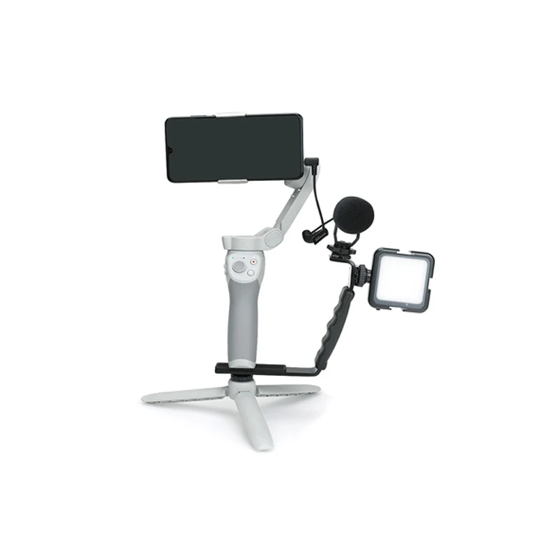 Портативный стабилизатор для DJI Osmo Mobile 4 прочный L образный держатель светильник