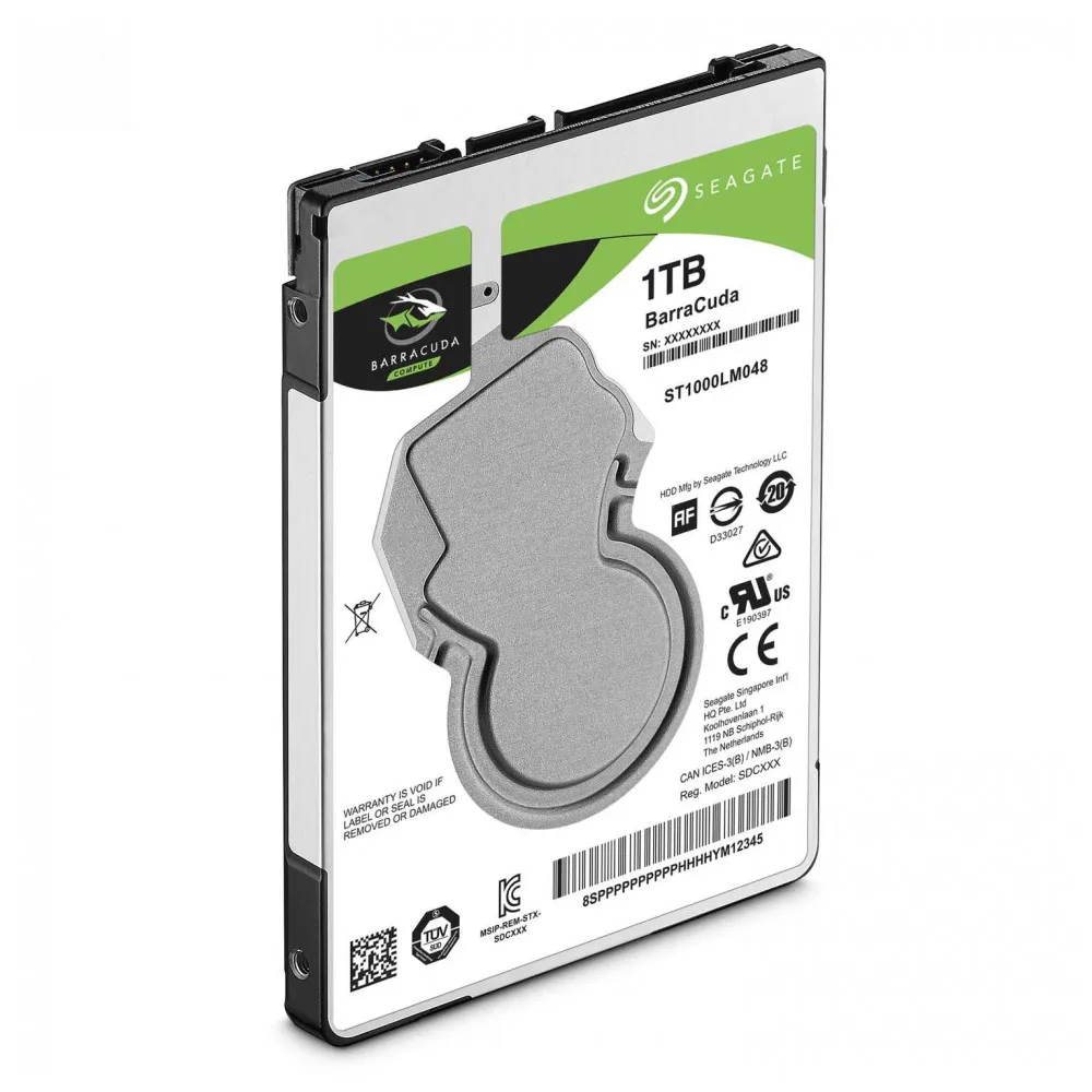 Внутренний жесткий диск Seagate Barracuda ST1000LM048| 1ТБ| 2.5&quot|SATA 6Gb/s |128Mb |5400rpm|Гарантия 2 года| |