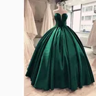 ANGELSBRIDEP бальное платье с глубоким сердечком, платья для Quinceanera, платья для 15 лет, Модные Вечерние Платья принцессы на день рождения, Лидер продаж