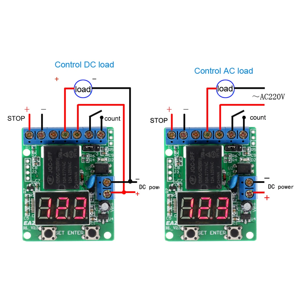 DC12V контроллер счетчика модуль CT 1 счетчик комплект печатная плата модуля 0 ~ 999