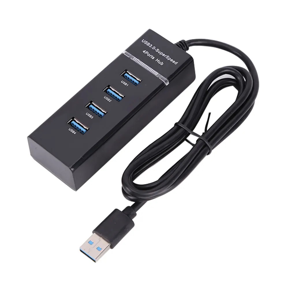 4 порт usb хаб скорость передачи данных до 5 Гбит/с USB3.0 высокоскоростной