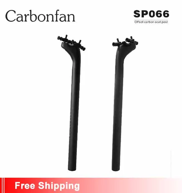 Carbonfan 27,2/31,6X350/400 дорожный руль управления& стойка сиденья для велосипеда мtb высокомодульный углерод фирмы Toray+ 7075 Aloy офсетная печать Велосипедное Сиденье