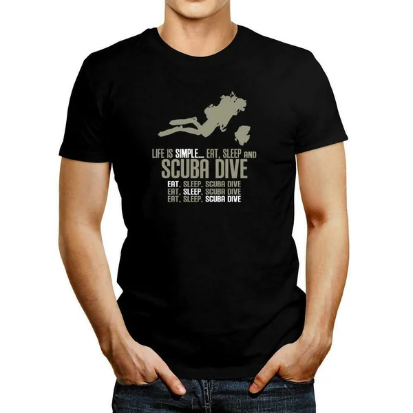 

Life is simple eat, sleep, Scuba Dive T-shirt