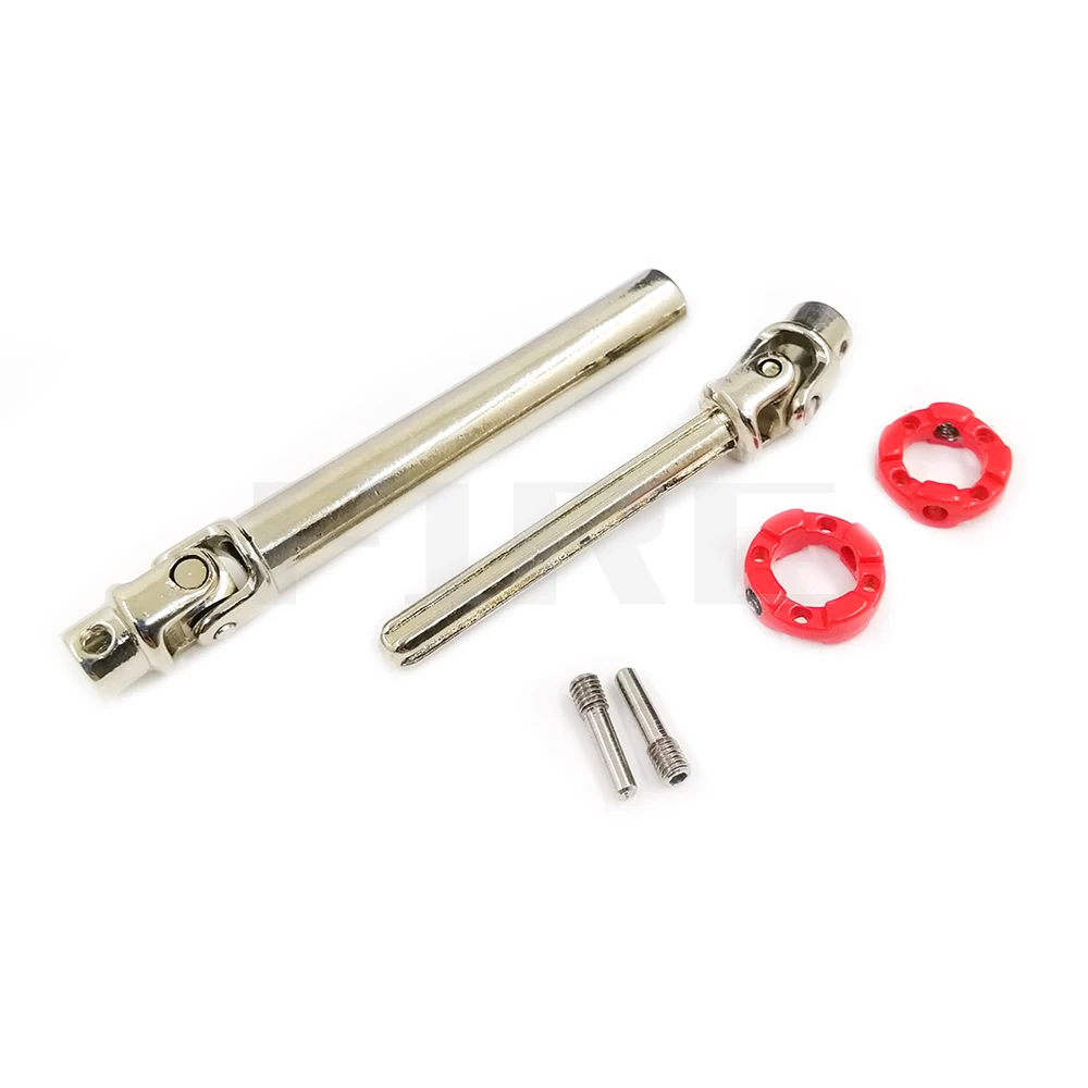 

5pcs Aluminum Alloy Crawler Drive Shaft CVD 90-120mm For 1/10 Scale Models RC Car SCX10 90046 D90 SCX-10 TAMIYA RC4WD