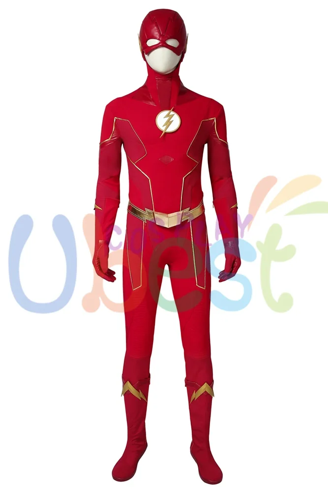 Флэш-костюм для косплея Barry Allen The Flash сезон 6