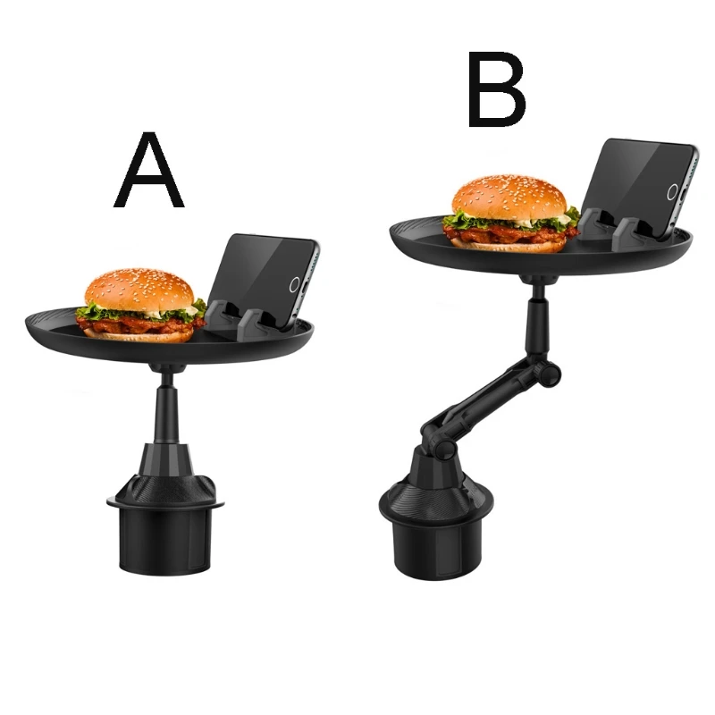 

Universal SUV Truck Car Cup Holder Mount Stand for Cellphone Mobile Phone Smartphone Meal Snack Drink Car Food Tray