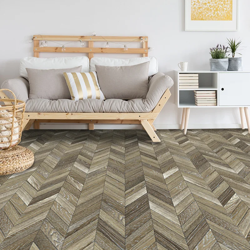 Самоклеящаяся плитка Имитация деревянной доски наклейка кухонная маслостойкая