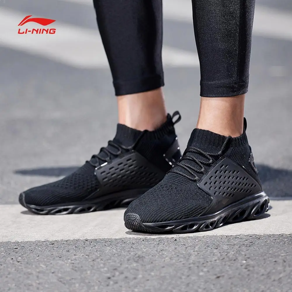 Li-Ning Для мужчин LN ARC подушке кроссовки светильник Вес из дышащего материала с высоким вырезом стабильный подкладка Спортивная обувь Кроссовки ARHN045 SJAS18