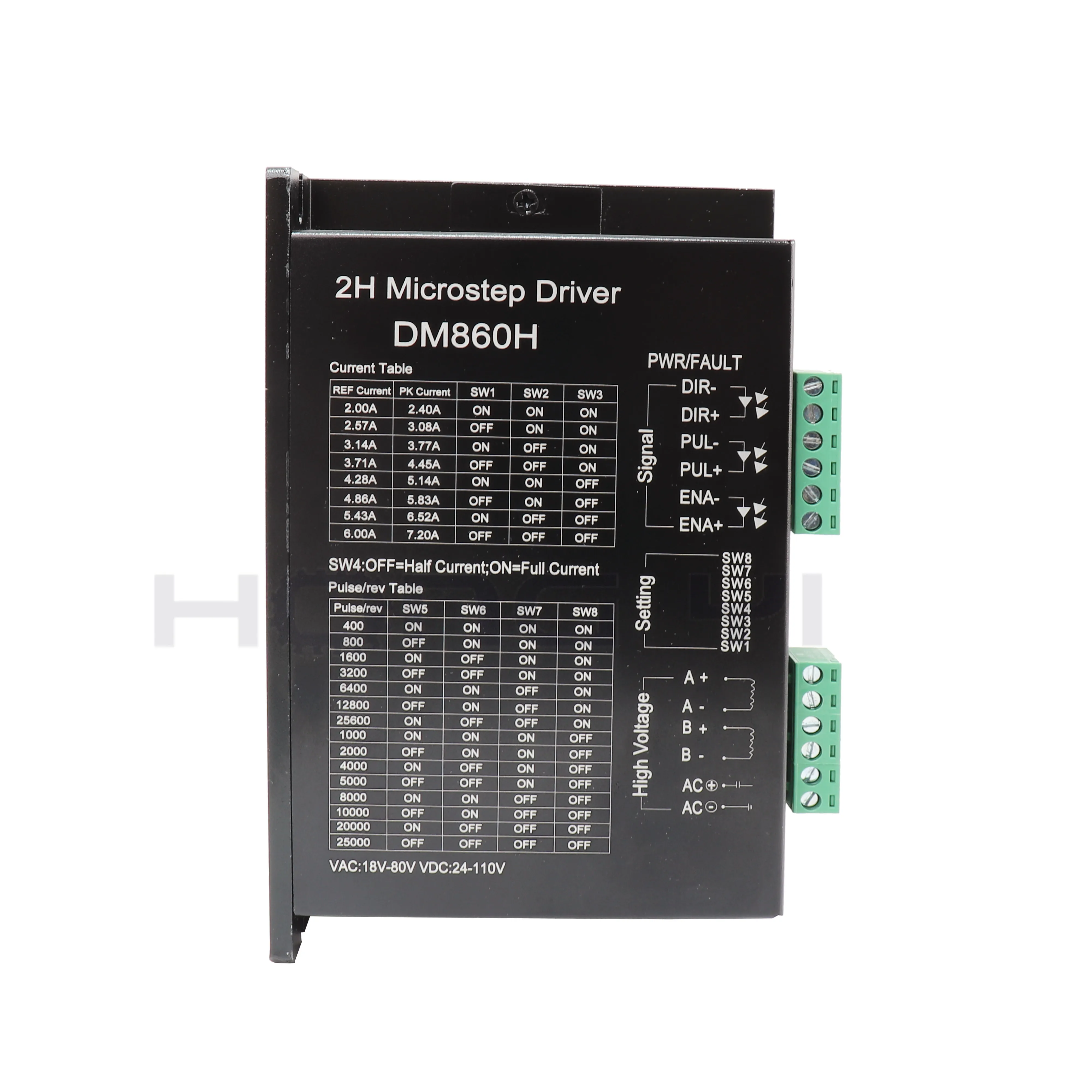 Бесплатная доставка замена драйвера шагового двигателя leadshine DM860H 2 фазный 18 80VAC 7.2A