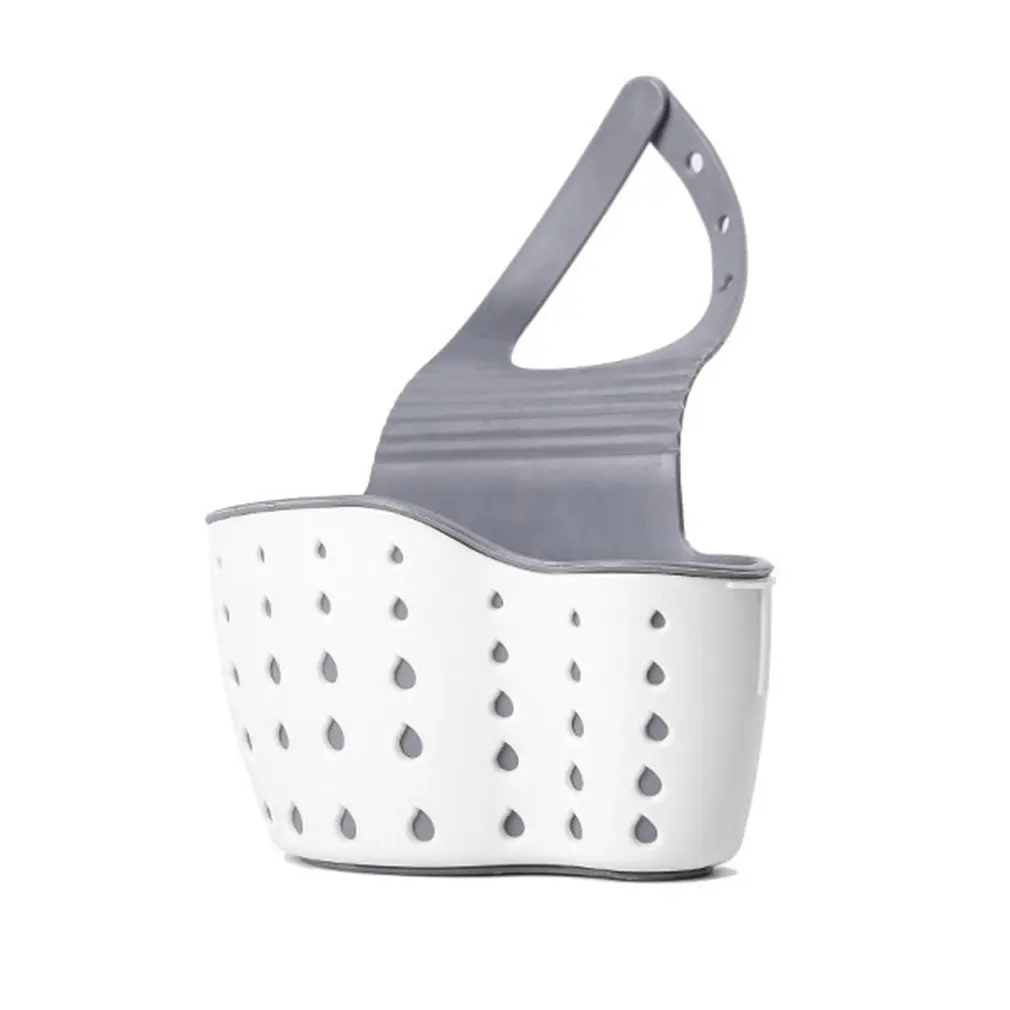 

Durable Kitchen Utensils Sink Drain Bag Small Rack Sponge Pool Storage Supplies Rag Hanging Basket Drain Rack