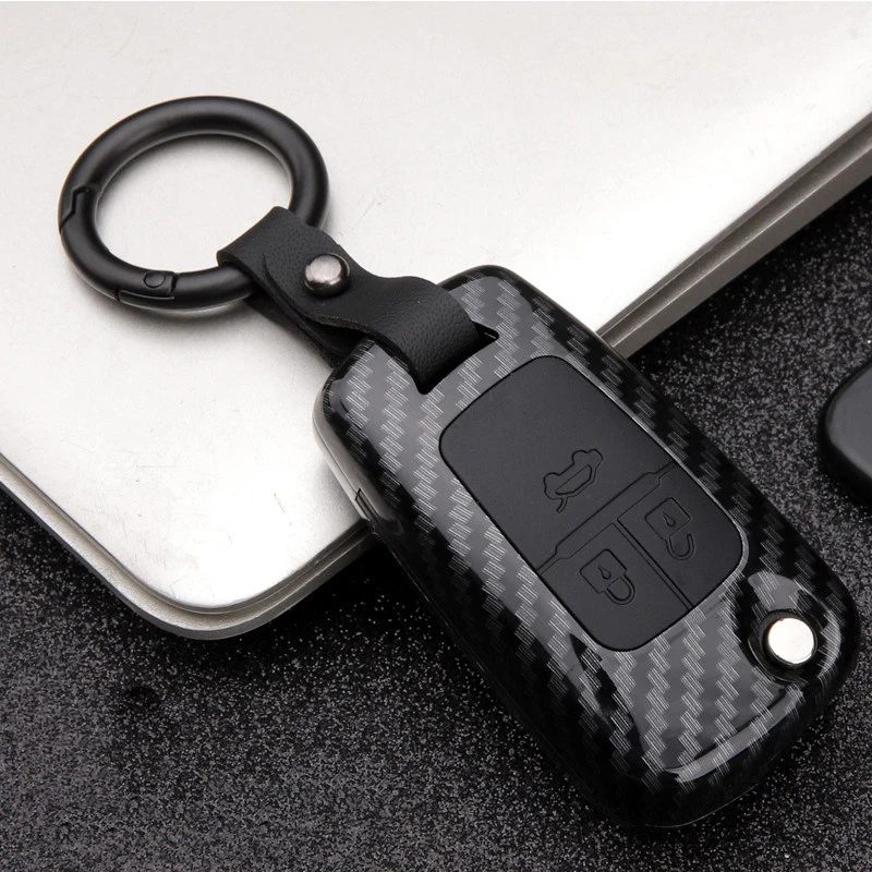 

ABS+Silicone Car Key Case Cover For Chevrolet Chevy Cruze Trax Aveo Trax Opel Astra Corsa Lova Epica 2018 Accessories Car Stying