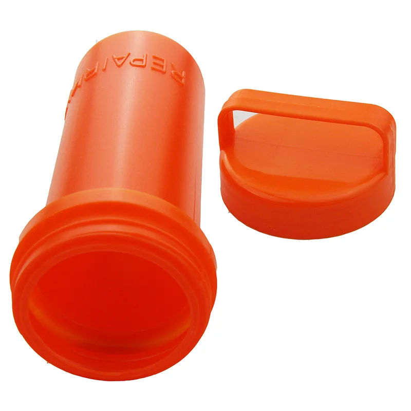 2 шт. высококачественный оранжевый ПЭ Ремонтный комплект контейнер ведро для