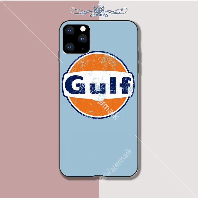 

Gulf Racing car Brand case cover for iphone se 2020 6 6s 7 8 plus x xs max xr 11 12 pro max coque