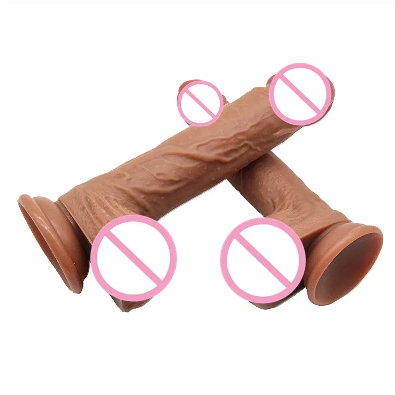 Silicone Realistic penis anal Dildo With Suction Cup adult erotic Toys for Woman Sex Products vagina Masturbation Cock butt plug