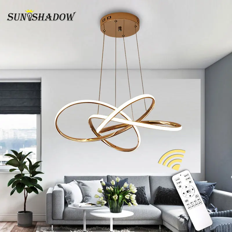 Люстра Светодиодная подвессветильник 110 В 220 для столовой кухни гостиной спальни