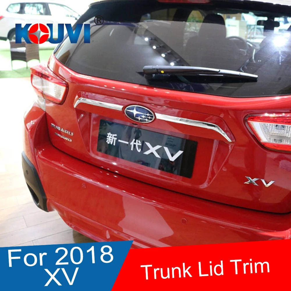 ABS хромированные аксессуары крышка багажника обшивка для Subaru XV GT3 GT7 2017-2022