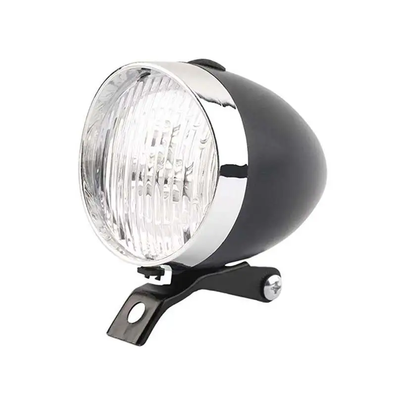 В стиле ретро 3 светодиодный MTB велосипеда светильник Водонепроницаемый передняя