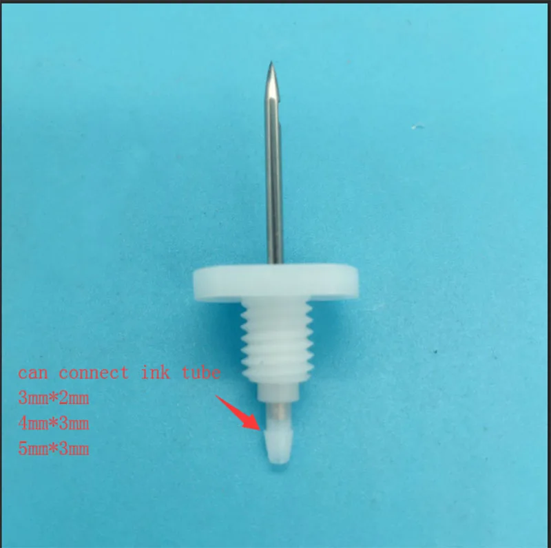 10PC Roland bulk ink system CISS cartridge needle Ink tube ciss clip connector for Mimaki Mutoh Allwin Xuli | Компьютеры и офис
