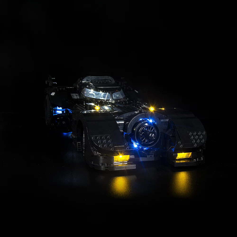 Скидка Набор со светодиодный Ной подсветкой для 76139 1989 Batmobile, игрушки, строительные блоки, набор светильников, только набор светильник ильников, не ...