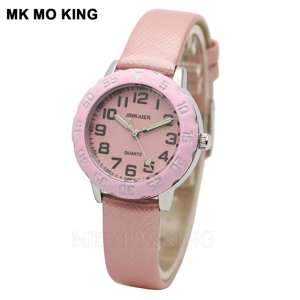 Детские часы с цветным циферблатом Модные брендовые кварцевые для мальчиков и