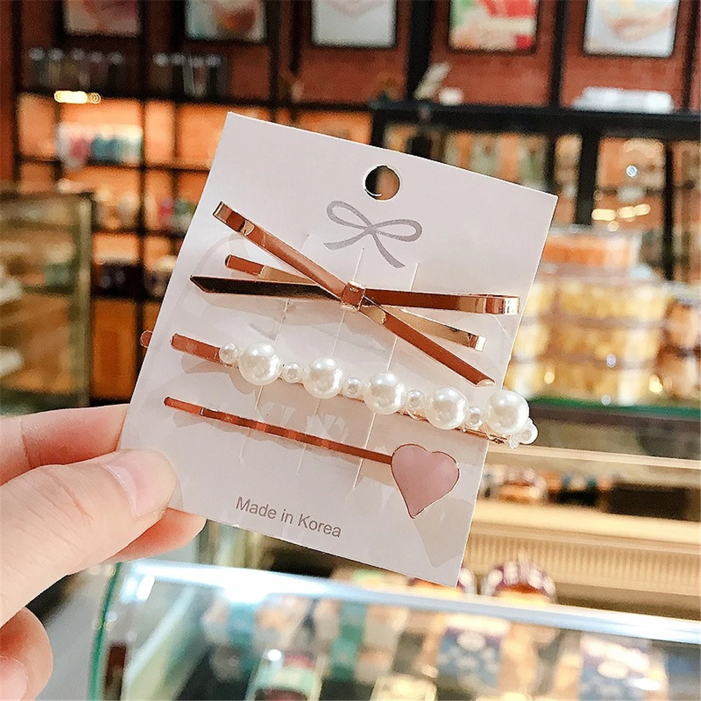 1 комплект Женские винтажные свадебные жемчужные металлическая заколка для
