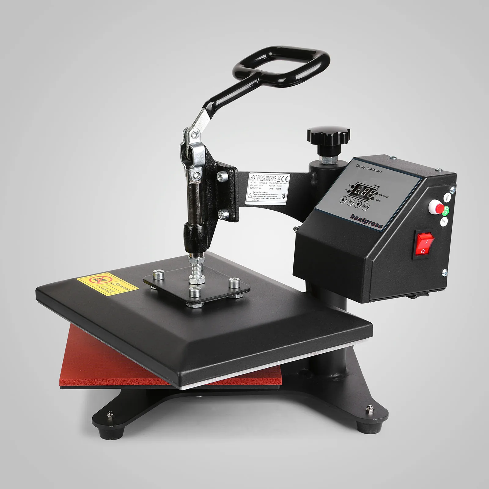 Цифровой передачи печати под давлением и температурой на футболках пресс машина