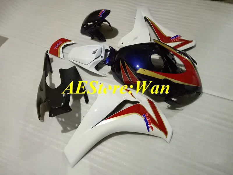 Комплект обтекателей под давлением для HONDA CBR1000RR 08 09 10 11 CBR 1000RR 1000 2008 2009 2011 Белый