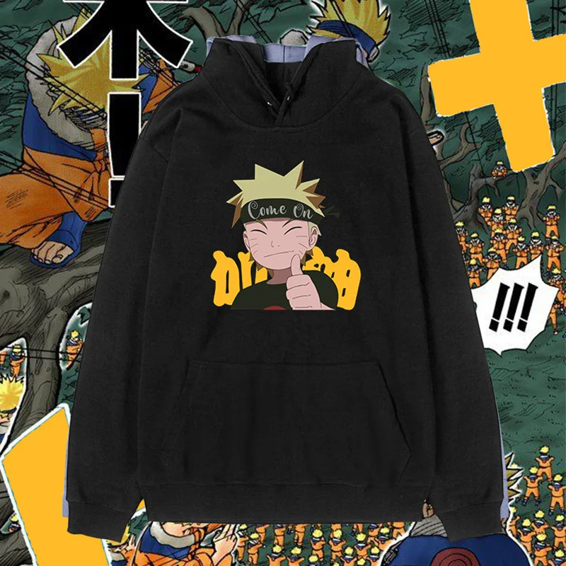 

Naruto Naruto Hooded Sweatshirt Men's Autumn Anime Japanese Thicken Student Jacket Sweatshirt Women Hoodies Women