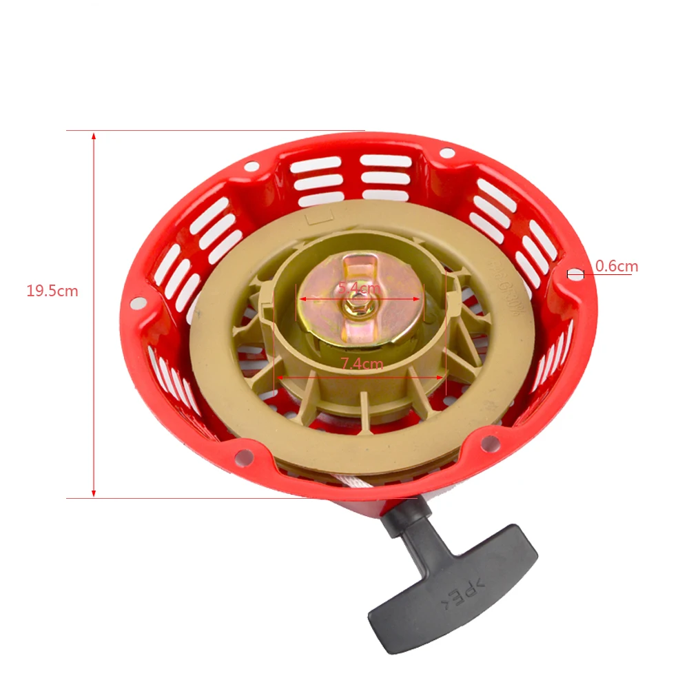 

Lawnmower Recoil Starter Pull Start For Honda GX240 GX270 173F 177F 8HP 9HP Engine 28400-ZE2-W01 28400-ZE2-W01ZA 28400-ZE2-W01ZN