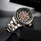 Часы наручные PAGANI Мужские механические, брендовые водонепроницаемые автоматические деловые, из нержавеющей стали