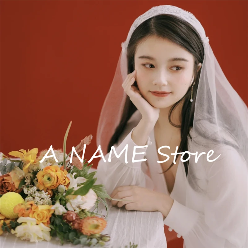 Винтажная Тюлевая Фата для невесты белая или цвета слоновой кости длиной 1 5 м свадебная вуаль с длинными