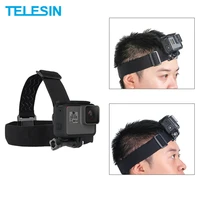 telesin head strap mount for gopro hero 10 9 8 7 6 5 4 insta360 osmo action sjcam eken action camera accessories