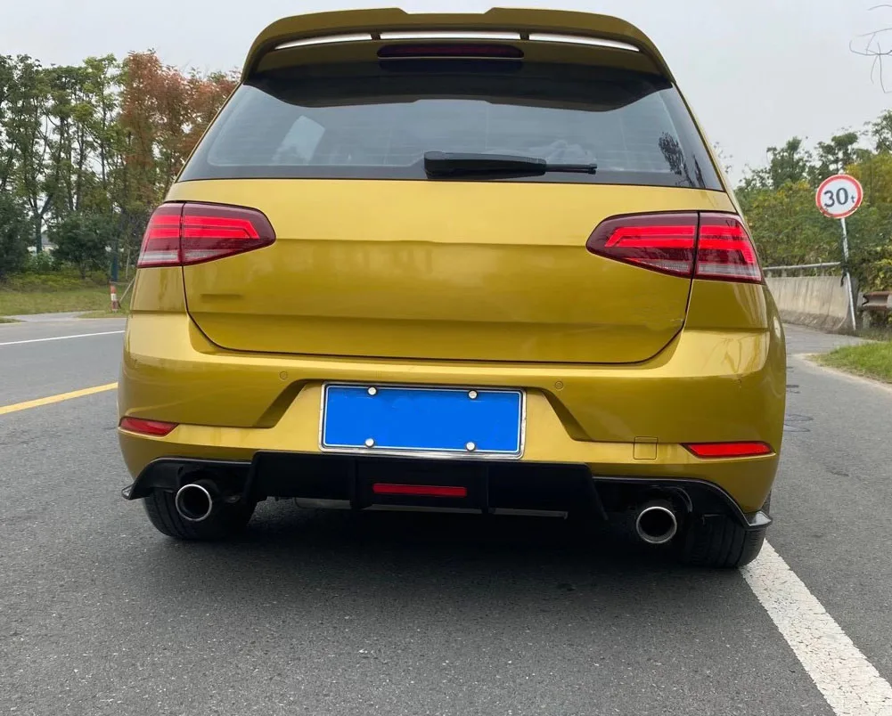 Гольф 7 MK7 багажник сзади распылитель АБС для Volkswagen VW Gti R 2017 2020|Спойлеры и крылья| |