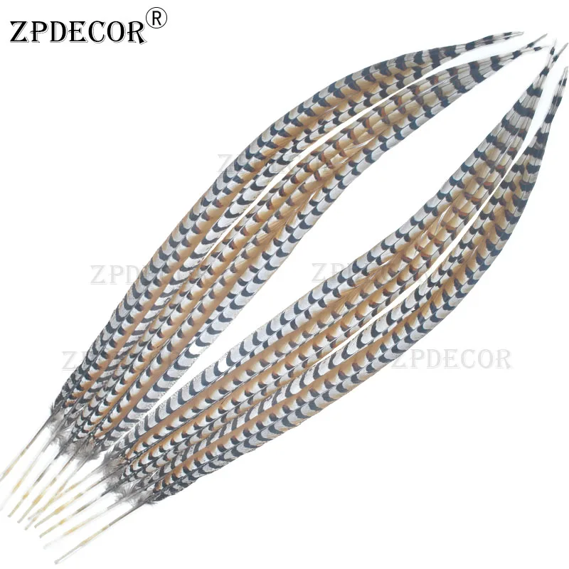 Натуральные перья фазана ZPDECOR 110-120 см ювелирные украшения | Дом и сад