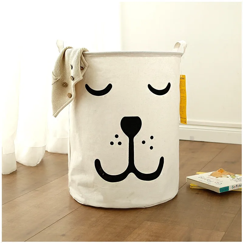 Очень большая корзина для хранения белья большой складной тканевый