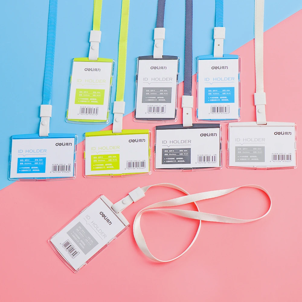 Новая работа держатель для карт s с веревкой работника название чехол ID карты