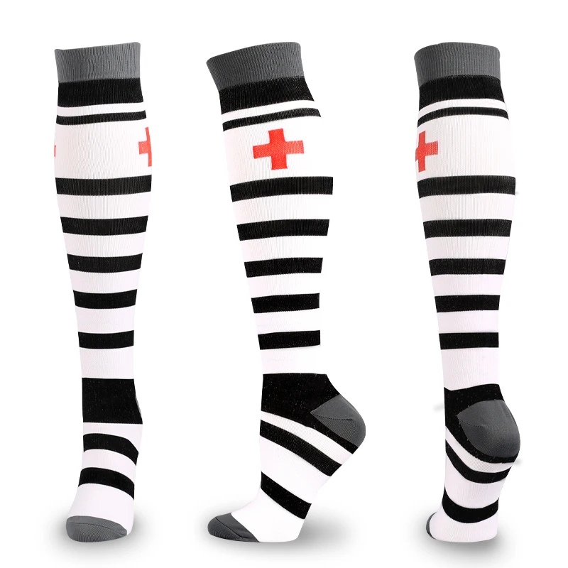 

Compression Stockings Blood Circulation Promotion Slimming Compression Socks Anti-Fatigue 30 Mmhg Best Graduated Varicose Veins