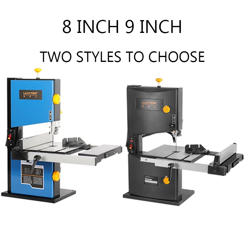 9 Inch Band Sawing Machine 8 Woodworking Wire Saw 350/550W Jig 220V Desktop 85/89MM Cutting Tool Metal Table ADJ230 | Инструменты