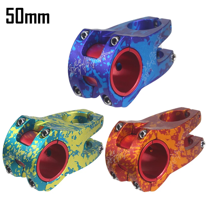 

Bike Riser MTB AM XC DH Stem Pattern Stem Bicycle Stem Mountain Road Bike Stem 35mm 50mm Riser 31.8/35mm Handlebar Stem