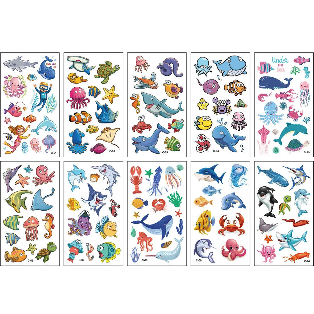 10 шт. Рождественский подарок на день Святого Валентина Хэллоуин мультфильм