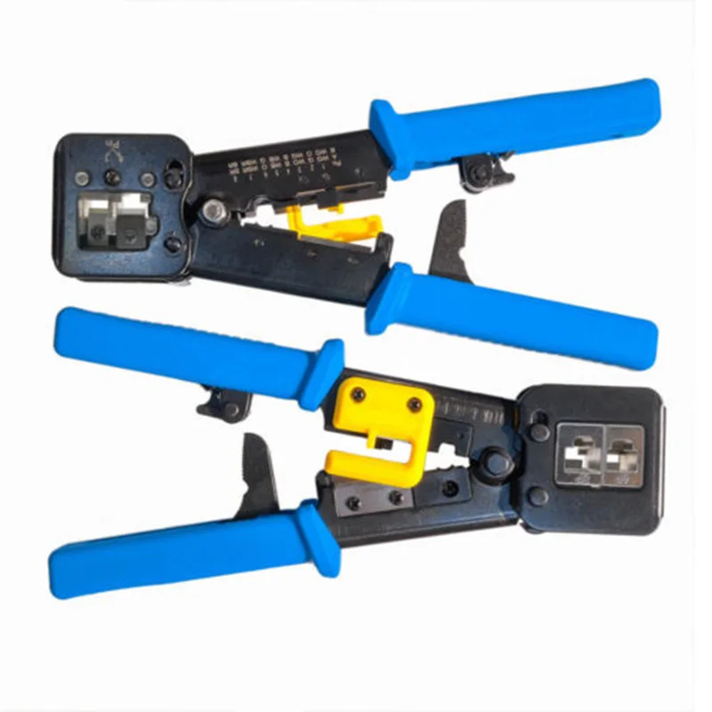 

1 шт. Обжимной наконечник RJ11 RJ- 45 обжимной инструмент Cat5e Cat6 Кабельный соединитель ручной