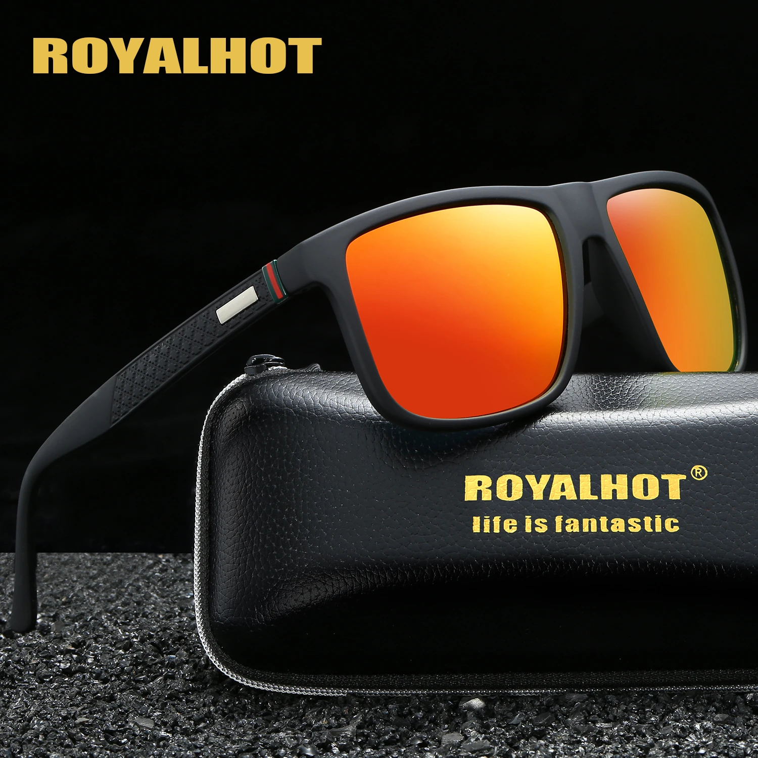 RoyalHot, мужские, женские, модные, эластичные, квадратная оправа, солнцезащитные очки, для вождения, солнцезащитные очки, очки, Oculos masculino, мужские, 900124