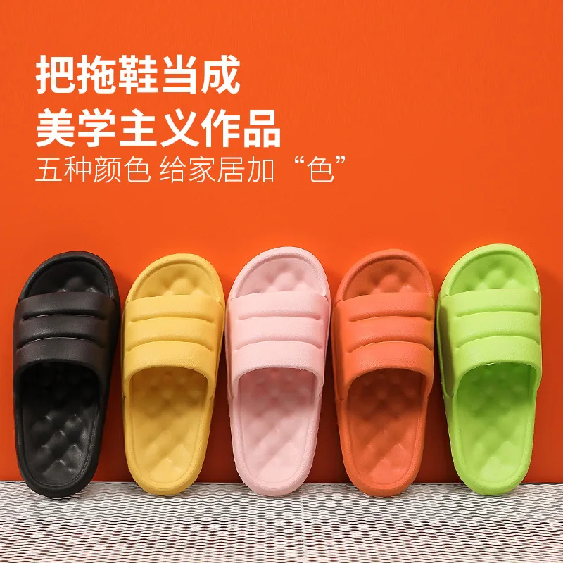 

Сандалии женские и мужские летние на толстой платформе, Нескользящие, без задника