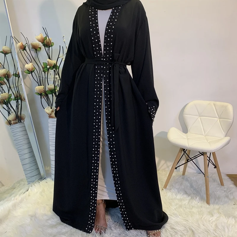 Eid Abaya Дубай Турция женское кимоно для мусульманской женщины длинное