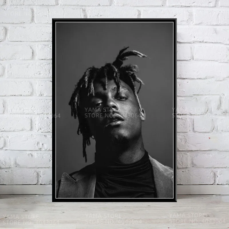 J100 Juice WRLD Rapper Star Rap Music Singer популярный альбом в стиле хип-хоп настенная Картина на