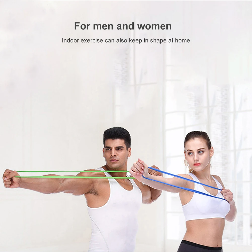 

Elastic Fitness Bands Sport Elastic Band For Sports Gym Resistance Leagues Rubber Portable Equipment Body Building Entertainment