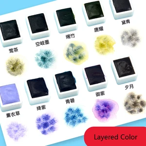 Акварельная краска, акварельная