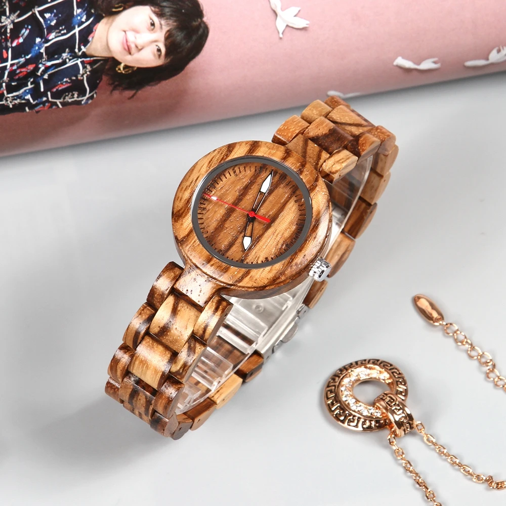 Модные часы с защитой окружающей среды природным экологическим газированным