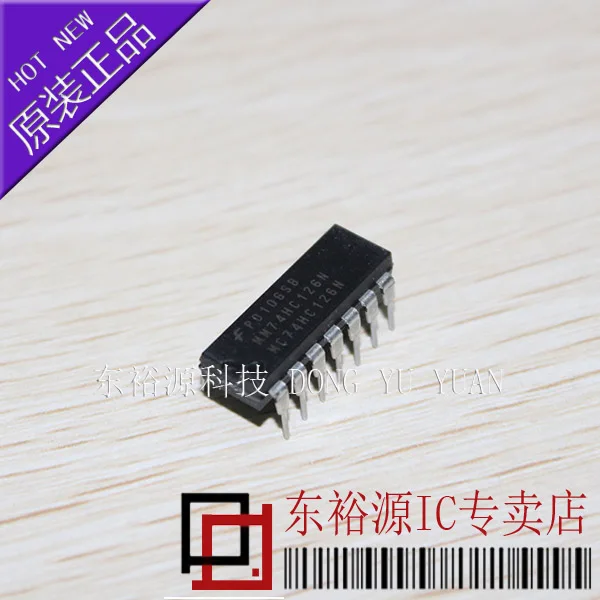 

Free shipping MM74HC126N 74HC126N DIP14 10PCS
